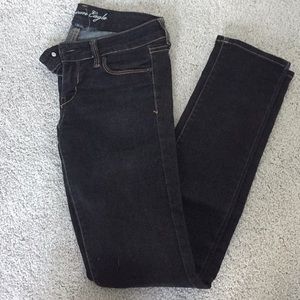 American Eagle black skinny jeans